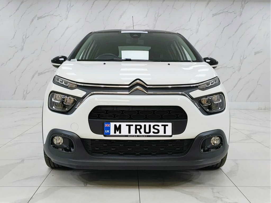 Citroen C3 1.2L Plus CJ73VUB White #3