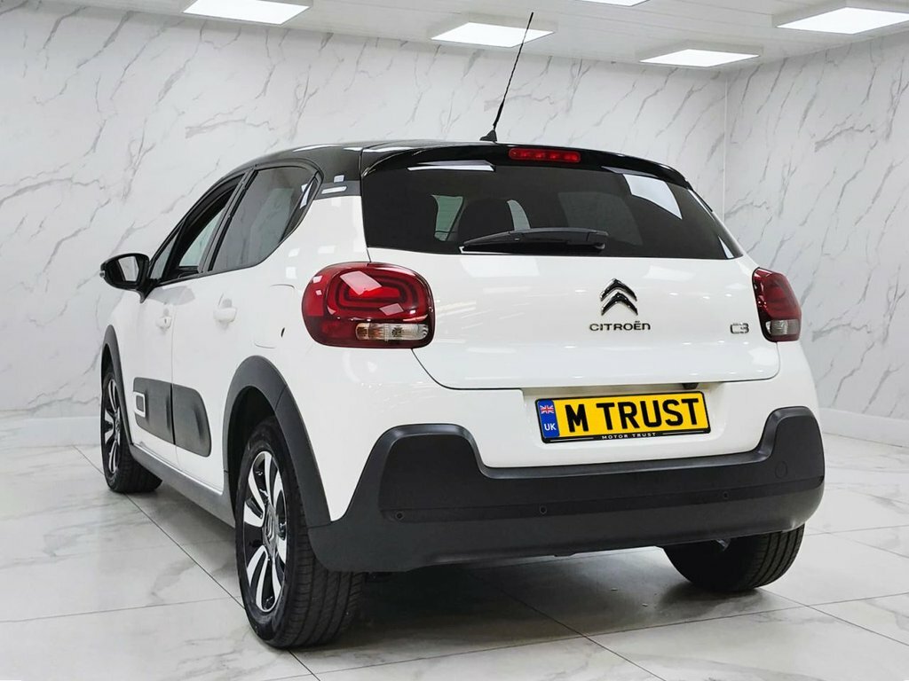 Citroen C3 1.2L Plus CJ73VUB White #6