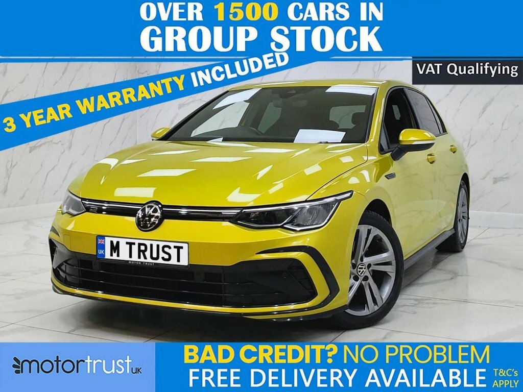 Volkswagen Golf 1.5L R-line Yellow