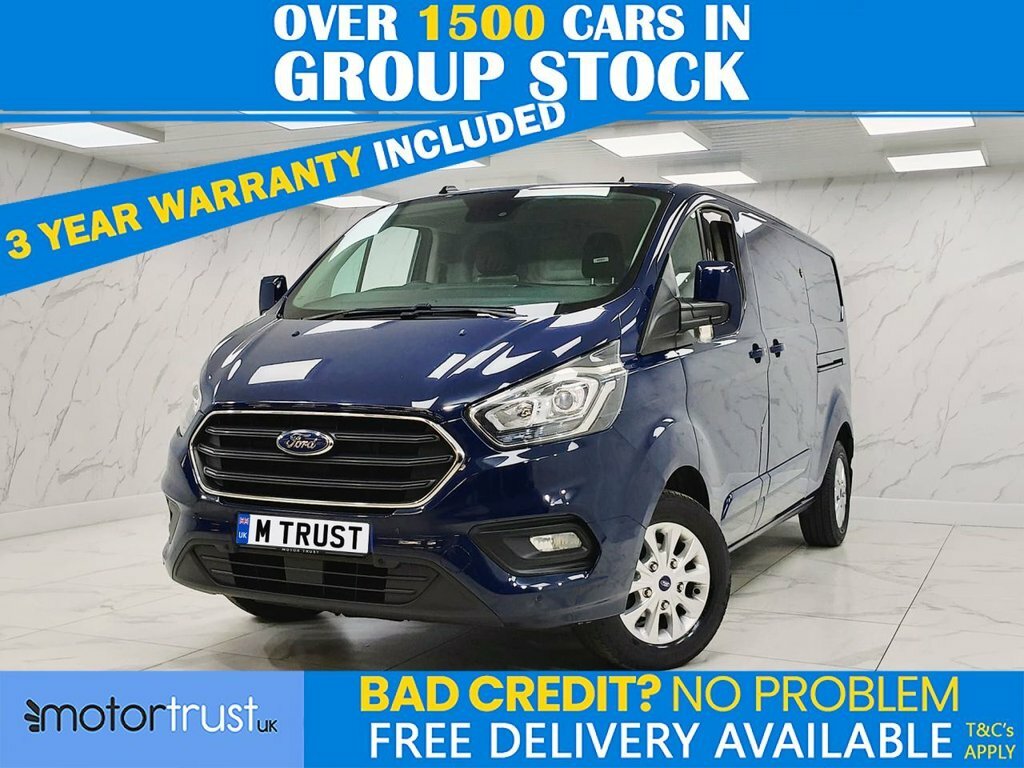 Ford Transit Custom 2L Limited Blue