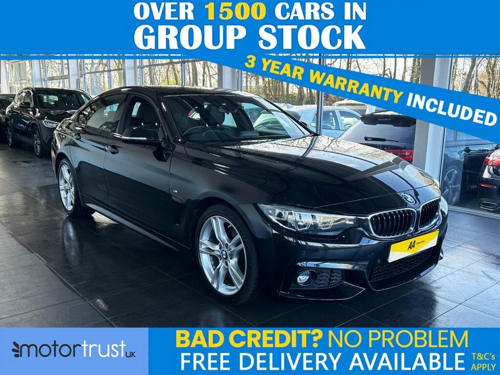BMW 4 Series Gran Coupe 2L M Sport Black