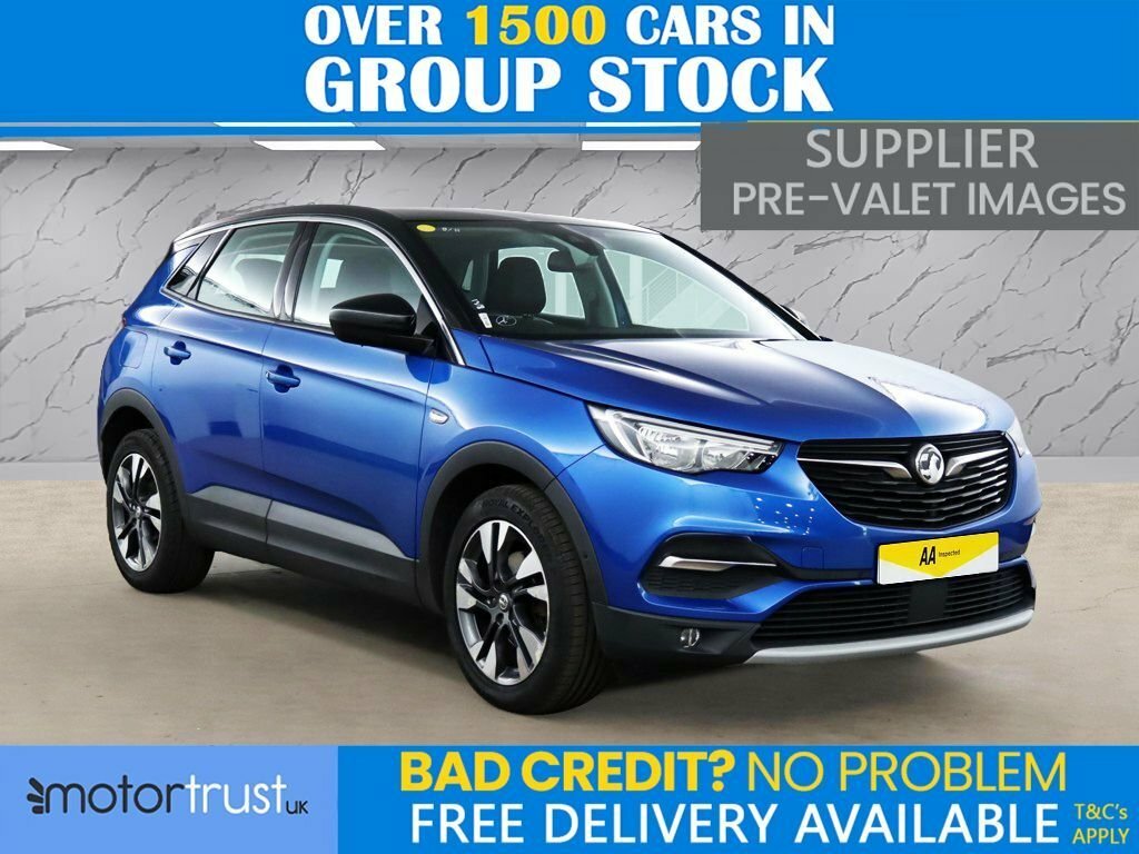 Vauxhall Grandland X 1.2L Sport Nav Blue