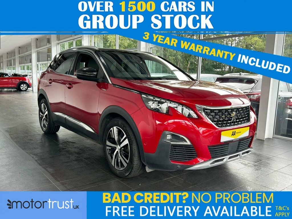Peugeot 3008 Suv Red