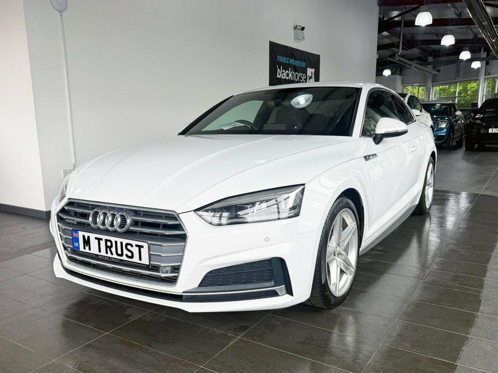 Audi A5 2L S Line SW68AKZ White #3