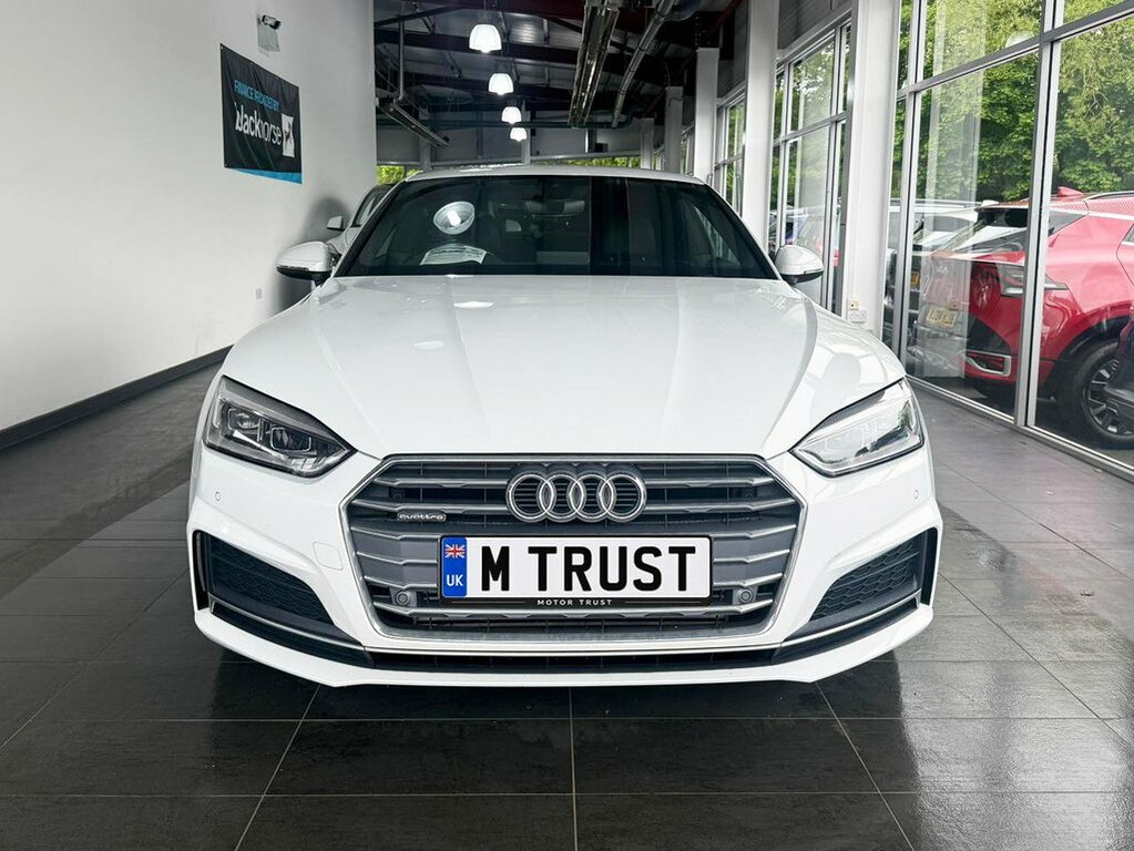 Audi A5 2L S Line SW68AKZ White #2