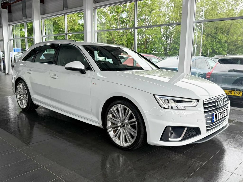 Audi A4 Avant 2L S Line White