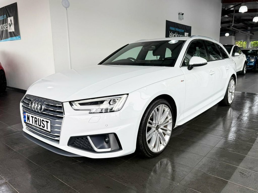 Audi A4 Avant 2L S Line White #5
