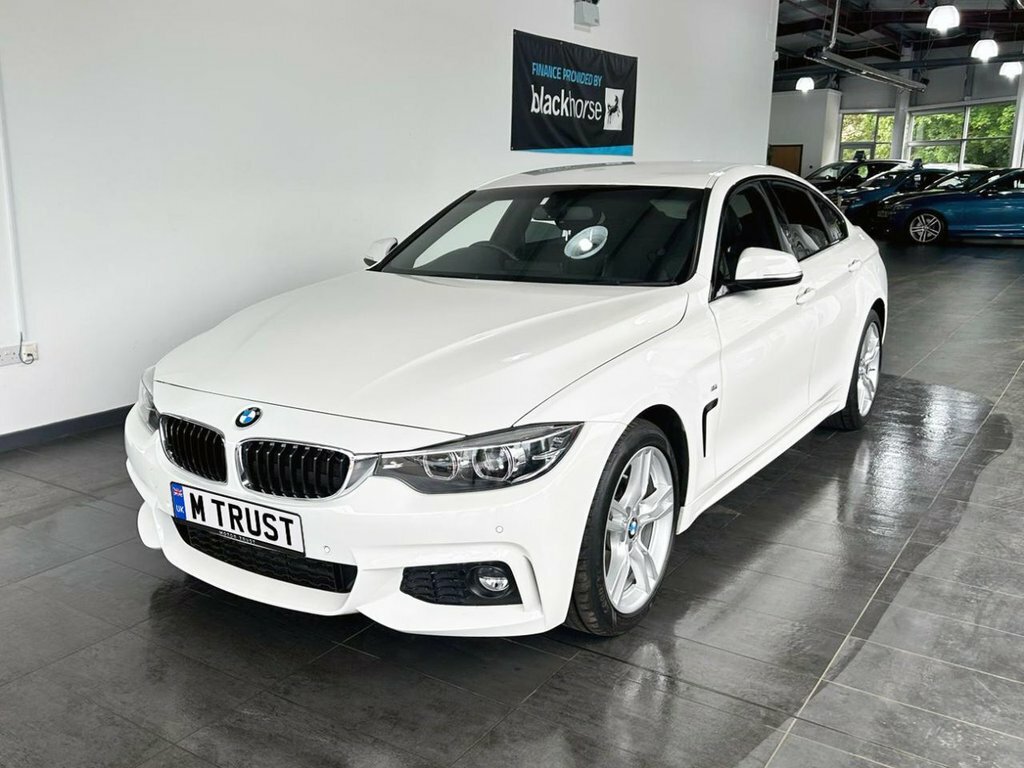 BMW 4 Series Gran Coupe 2L M Sport White #3