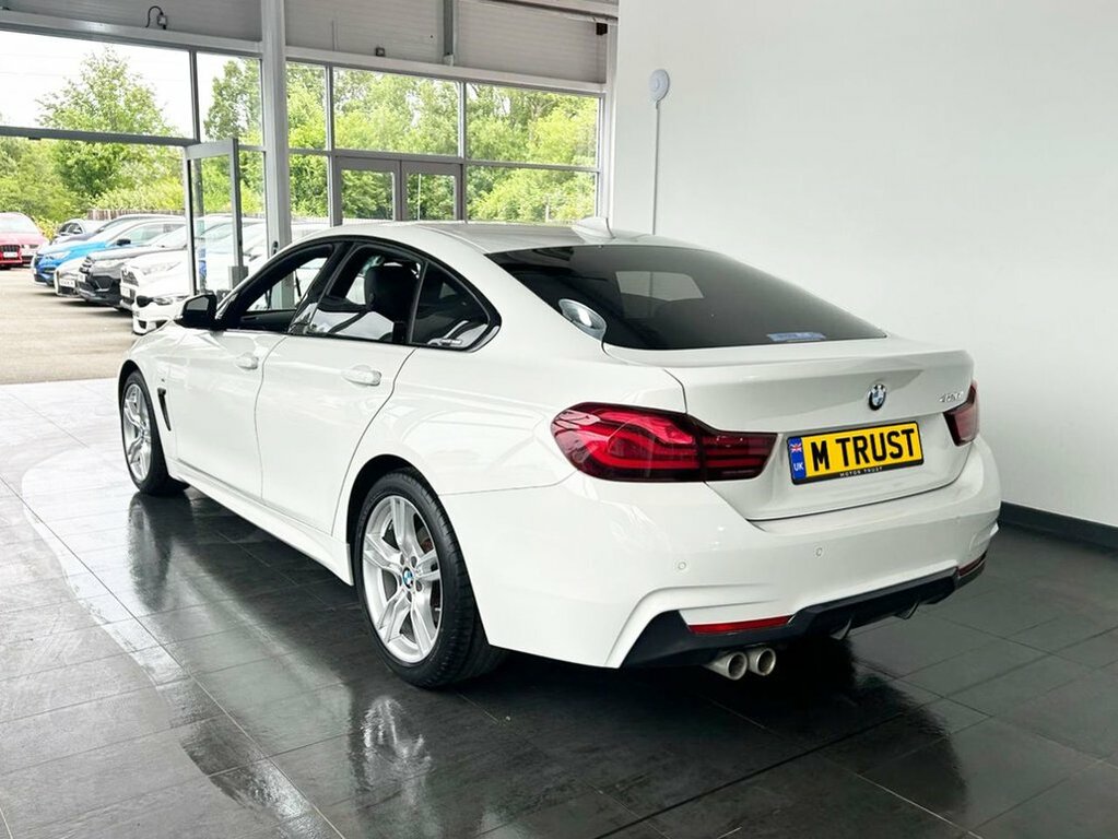 BMW 4 Series Gran Coupe 2L M Sport White #6