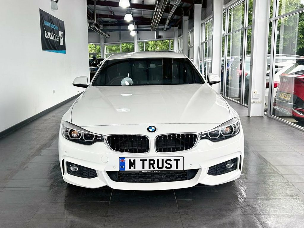 BMW 4 Series Gran Coupe 2L M Sport White #2