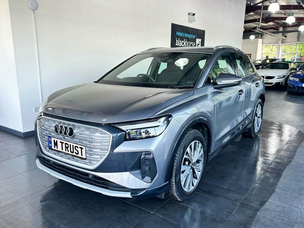 Audi Q4 E Tron Suv FH23RJO Grey #4