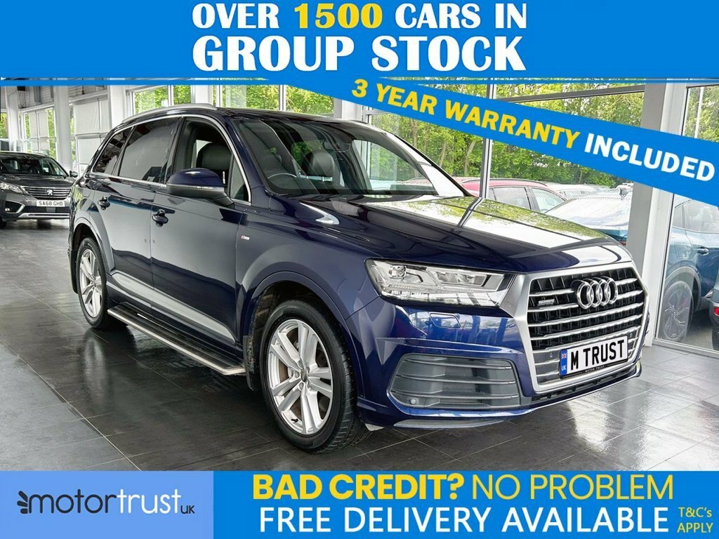 Audi Q7 3L S Line Blue