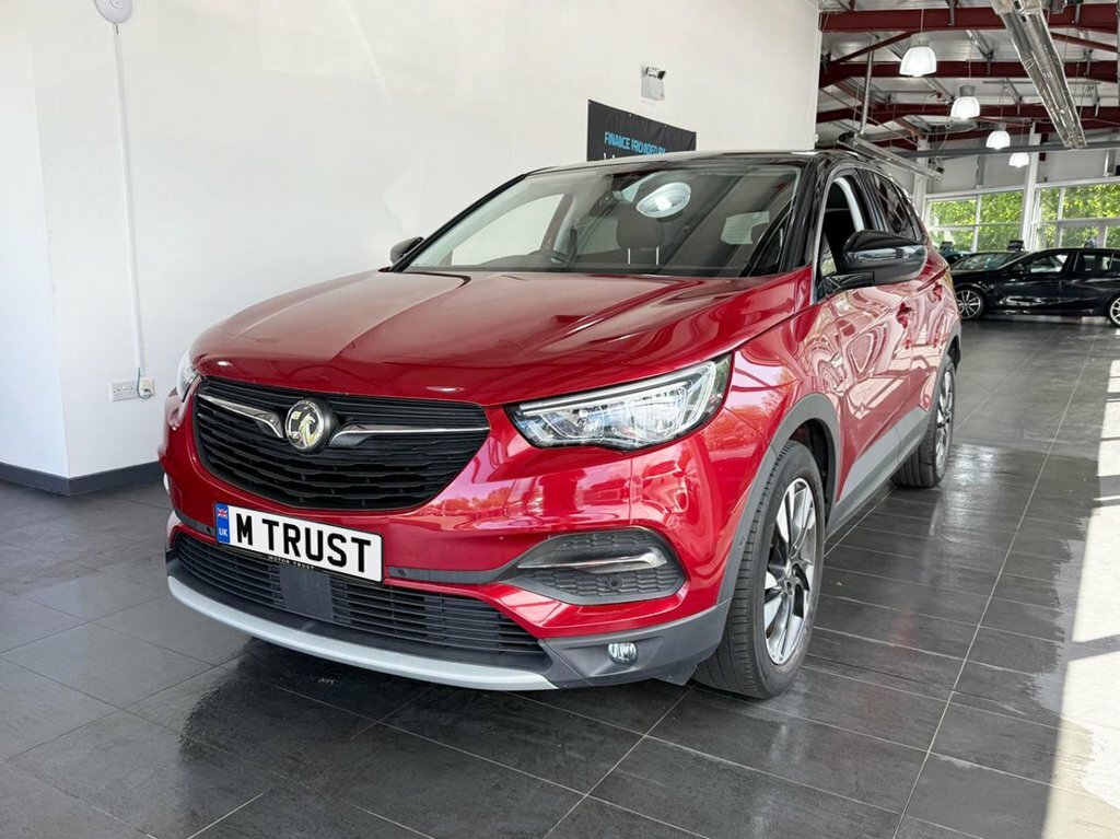 Vauxhall Grandland X 1.2L Sri Nav FH69JPJ Red #4