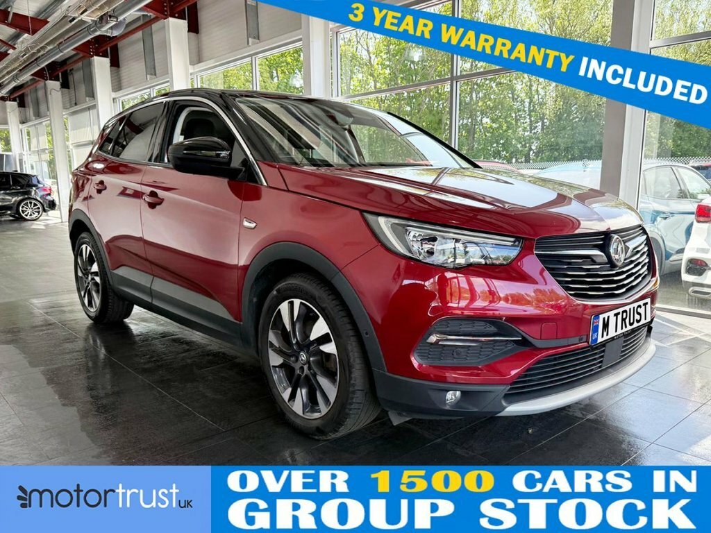 Vauxhall Grandland X 1.2L Sri Nav Red