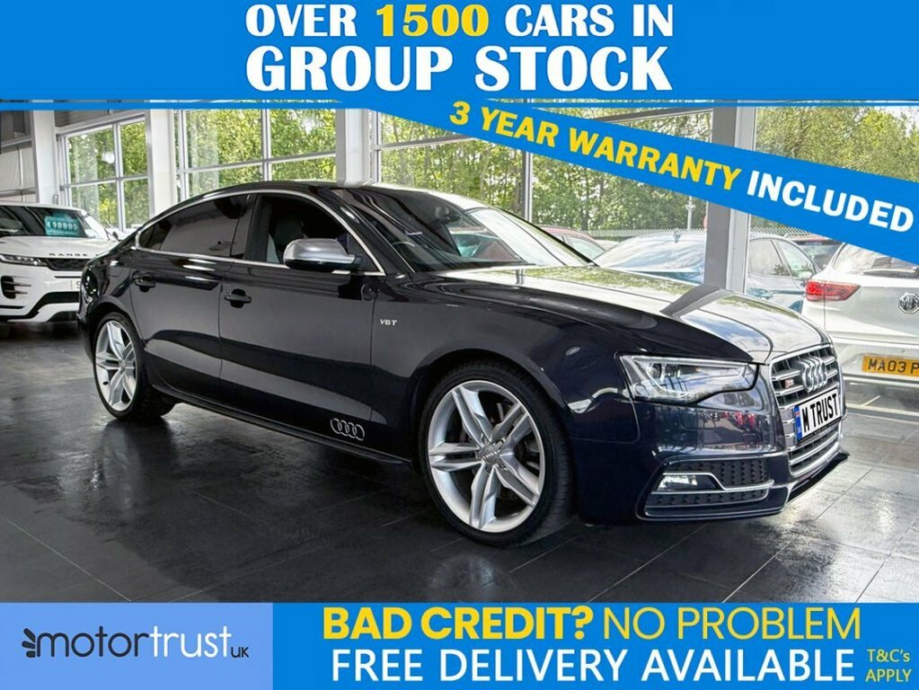 Audi S5 Hatchback Blue