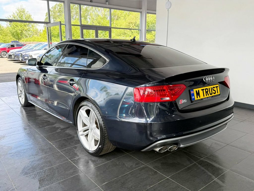 Audi S5 Hatchback Blue #6