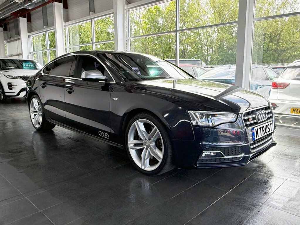 Audi S5 Hatchback Blue #2
