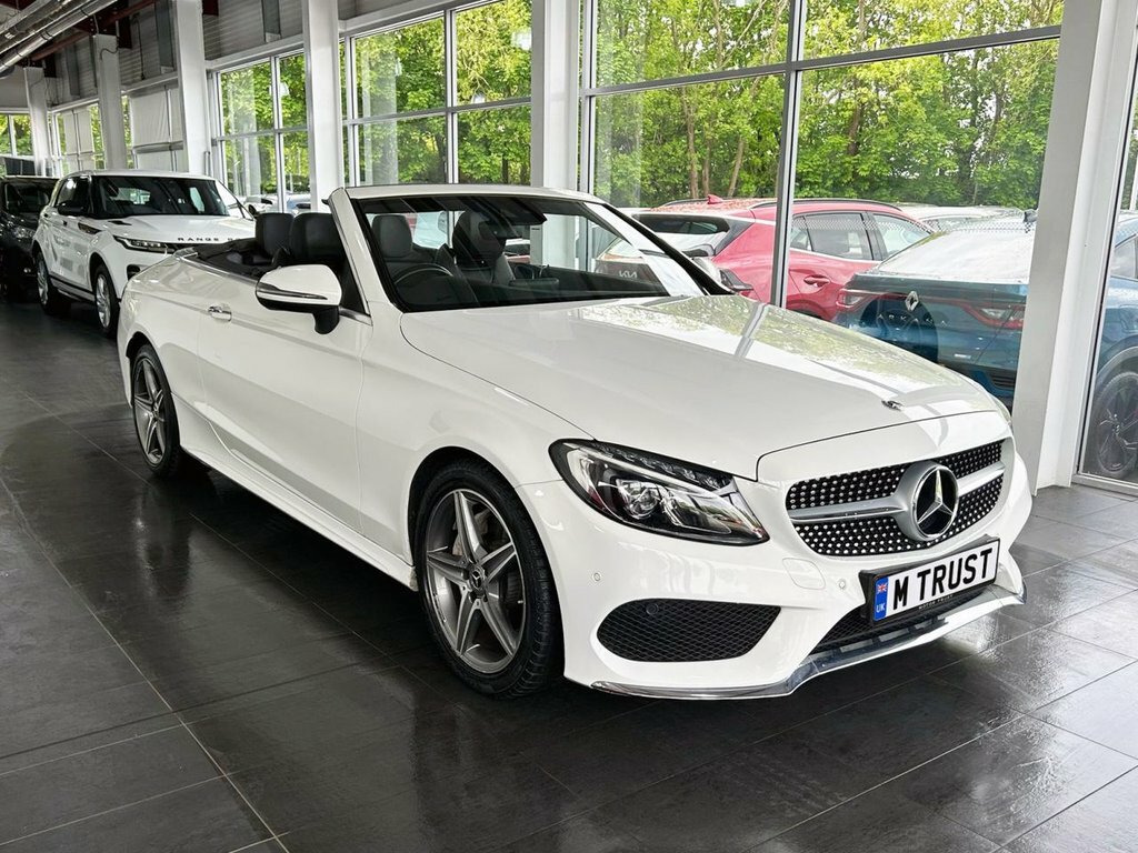 Mercedes-Benz C Class 2L Amg Line WD17BKL White #3