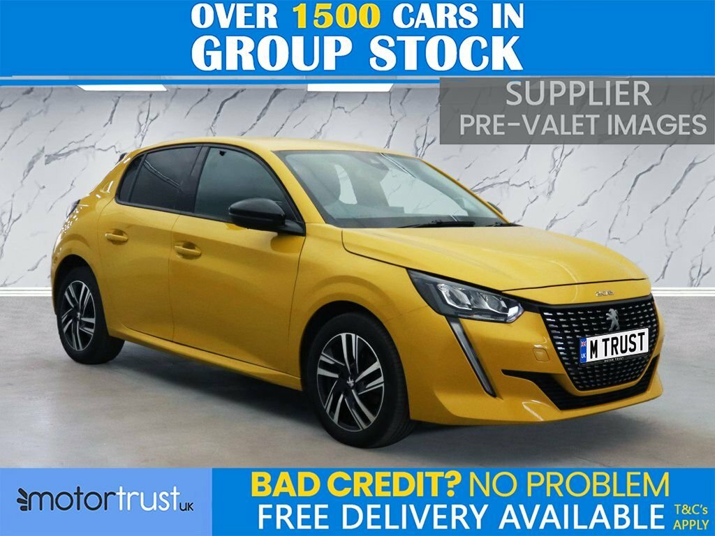 Peugeot 208 1.5L Allure Premium Yellow