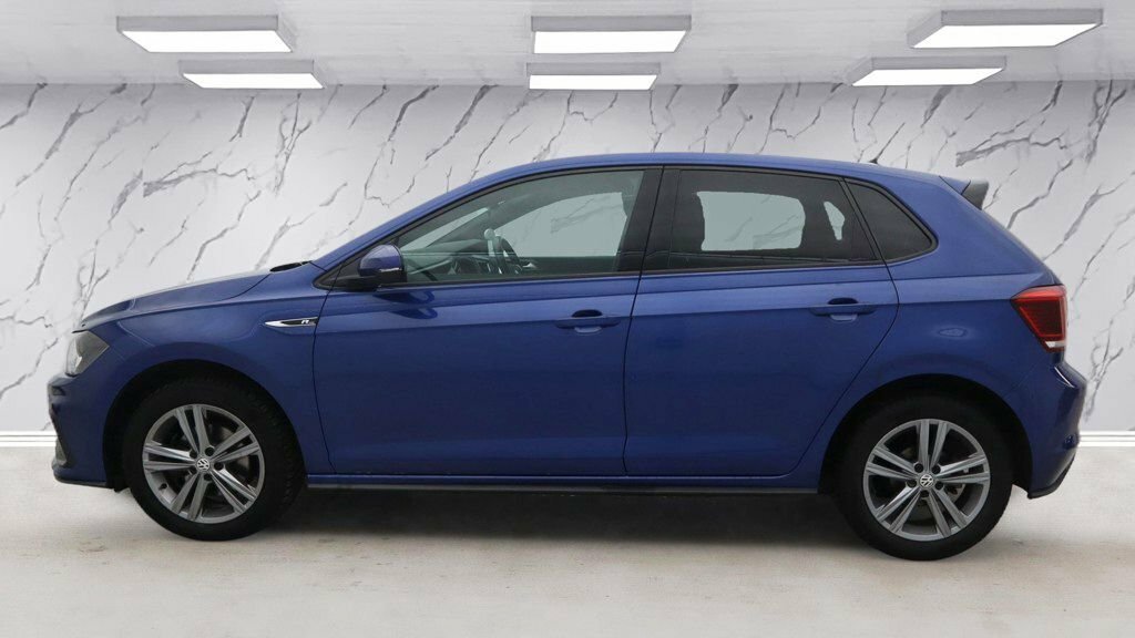 Volkswagen Polo 1L R-line SV68YPM Blue #6