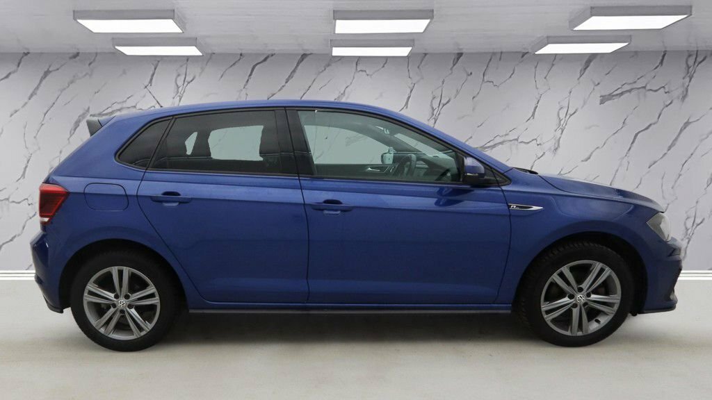 Volkswagen Polo 1L R-line SV68YPM Blue #5