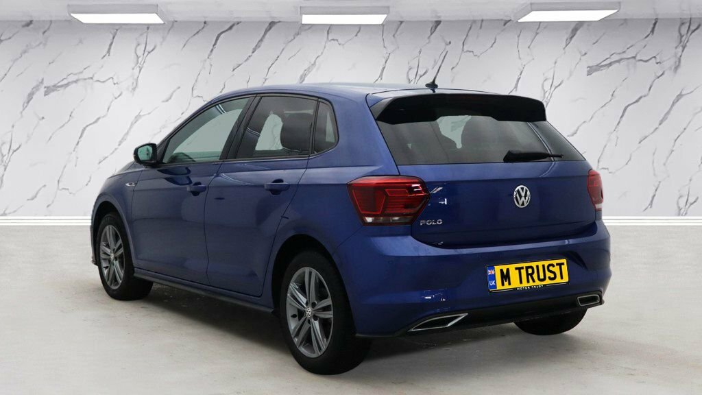 Volkswagen Polo 1L R-line SV68YPM Blue #3
