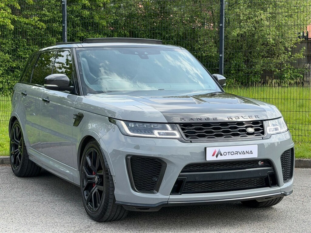 Land Rover Range Rover Sport 5.0 P575 V8 Svr 4Wd Euro 6 Ss PN68KTC Grey #6