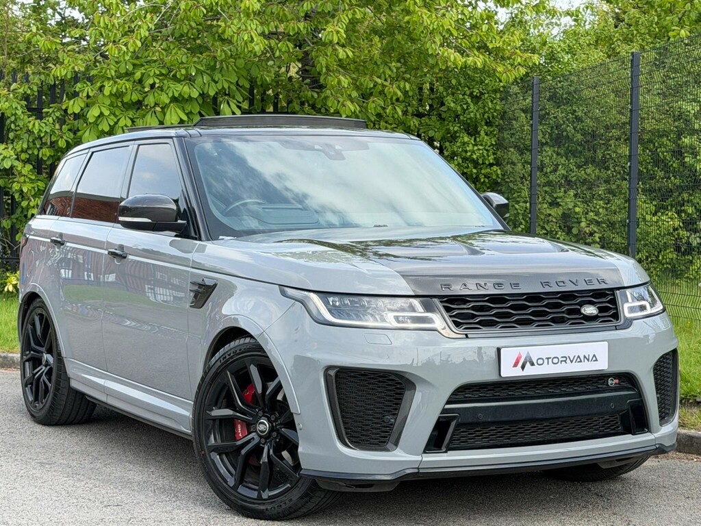 Land Rover Range Rover Sport 5.0 P575 V8 Svr 4Wd Euro 6 Ss Grey