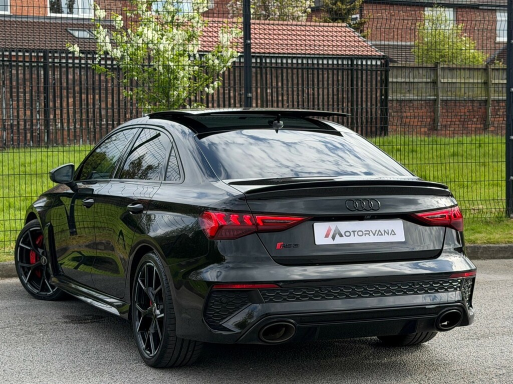 Audi RS3 2.5 Tfsi Vorsprung S Tronic Quattro Euro 6 Ss 4 PF71YPU Black #4