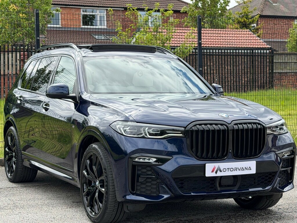 BMW X7 3.0 40I Mht M Sport Xdrive Euro 6 Ss XG11RJG Blue #6