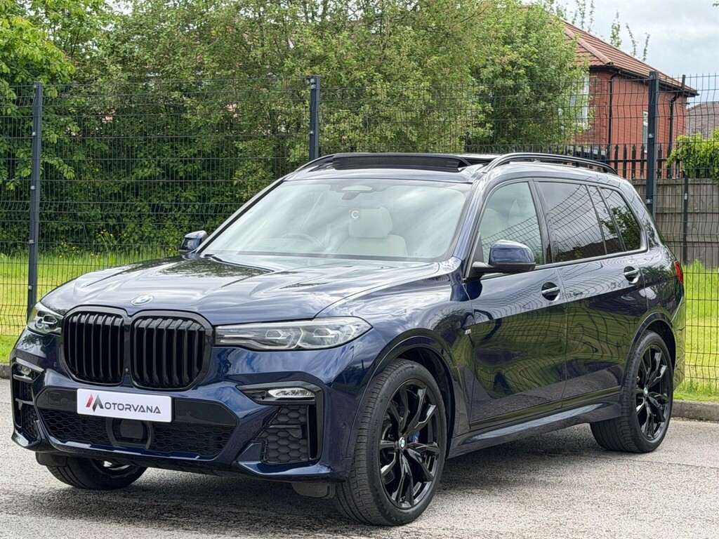 BMW X7 3.0 40I Mht M Sport Xdrive Euro 6 Ss XG11RJG Blue #3