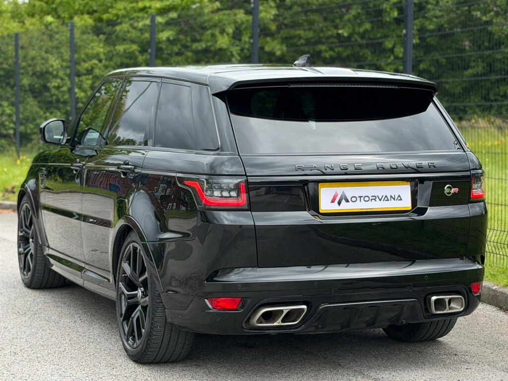 Land Rover Range Rover Sport 5.0 P575 V8 Svr 4Wd Euro 6 Ss MV20KXD Black #4