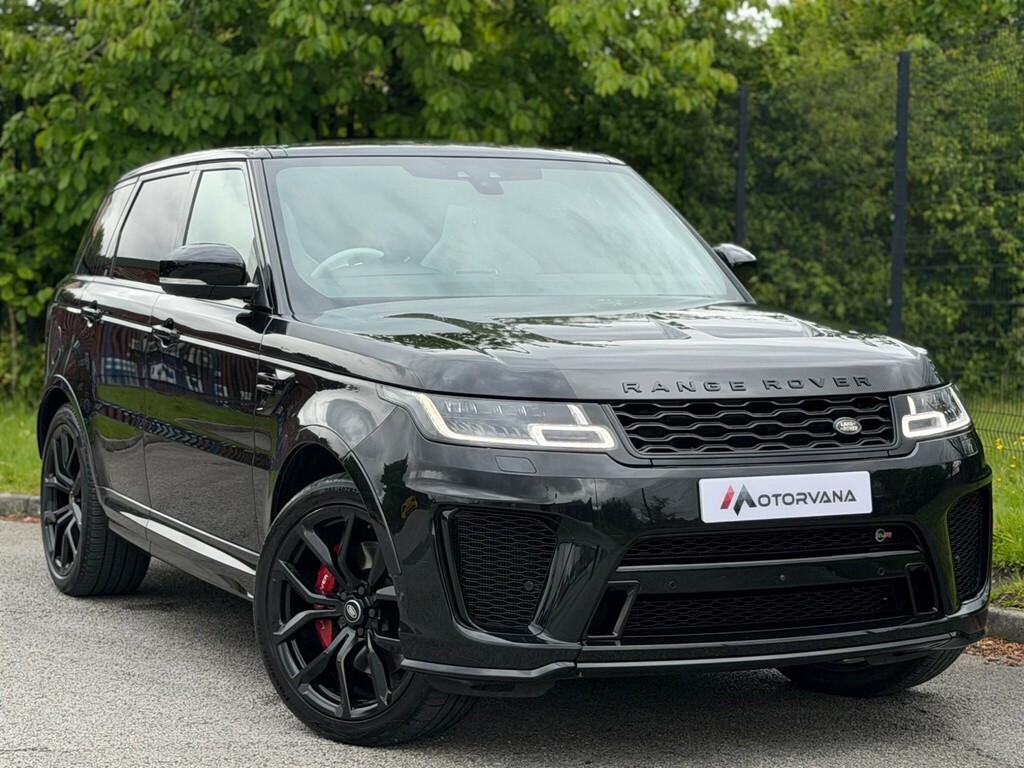 Land Rover Range Rover Sport 5.0 P575 V8 Svr 4Wd Euro 6 Ss Black