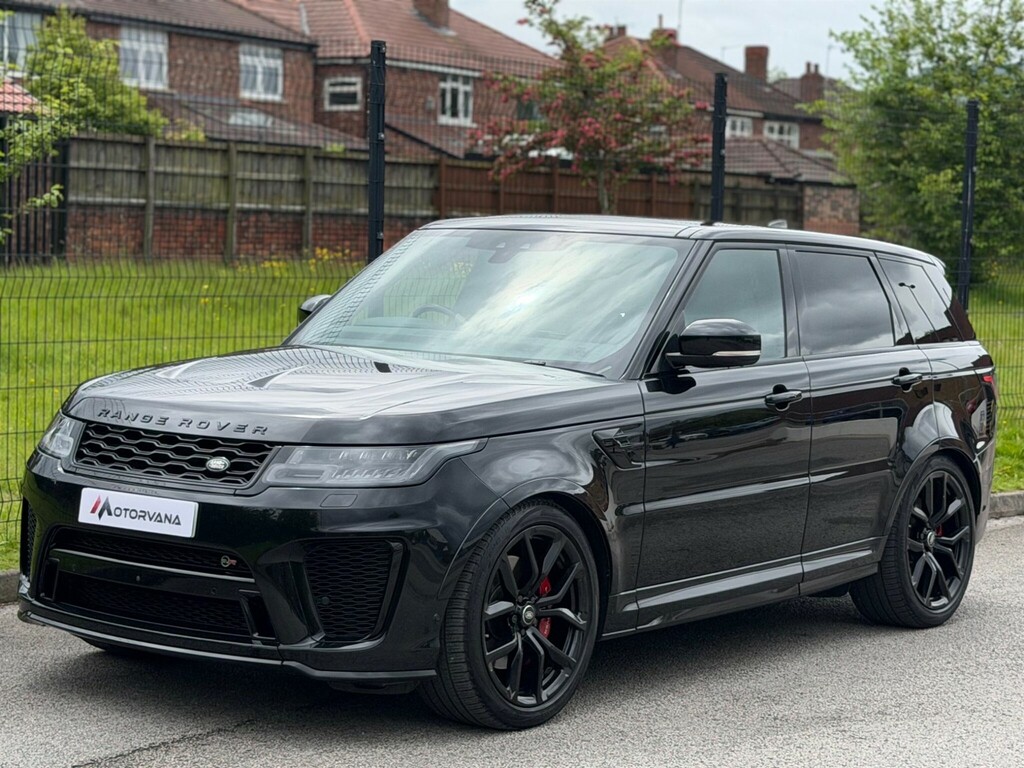Land Rover Range Rover Sport 5.0 P575 V8 Svr 4Wd Euro 6 Ss MV20KXD Black #6