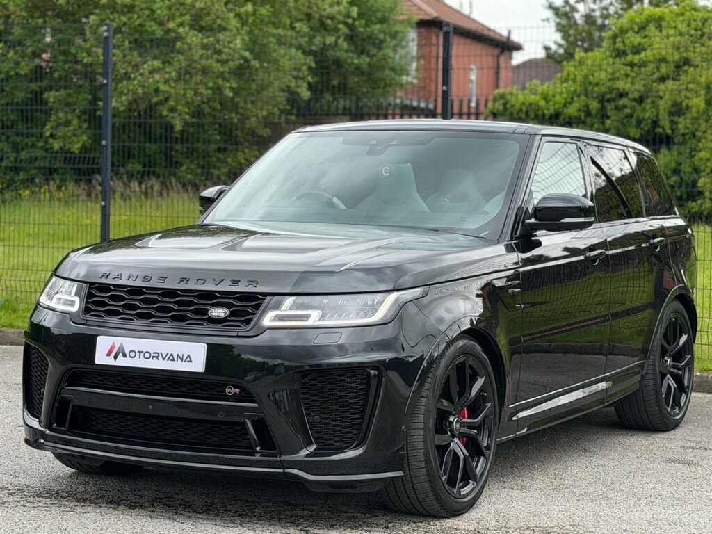 Land Rover Range Rover Sport 5.0 P575 V8 Svr 4Wd Euro 6 Ss MV20KXD Black #3