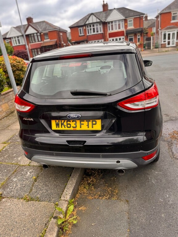 Ford Kuga 2.0 Tdci Titanium X Powershift Awd Euro 5 WK63FTP Black #6
