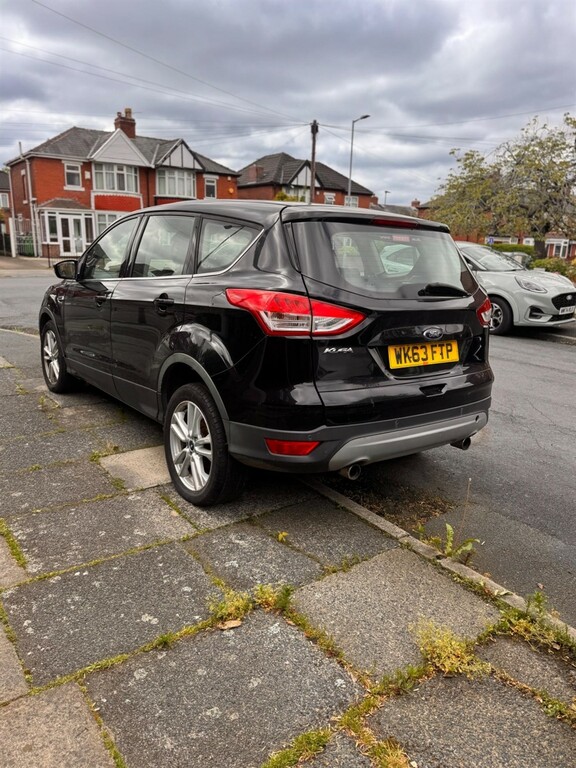 Ford Kuga 2.0 Tdci Titanium X Powershift Awd Euro 5 WK63FTP Black #4