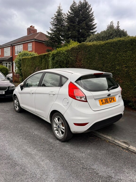 Ford Fiesta 1.25 Zetec Euro 6 SJ16GPX White #4