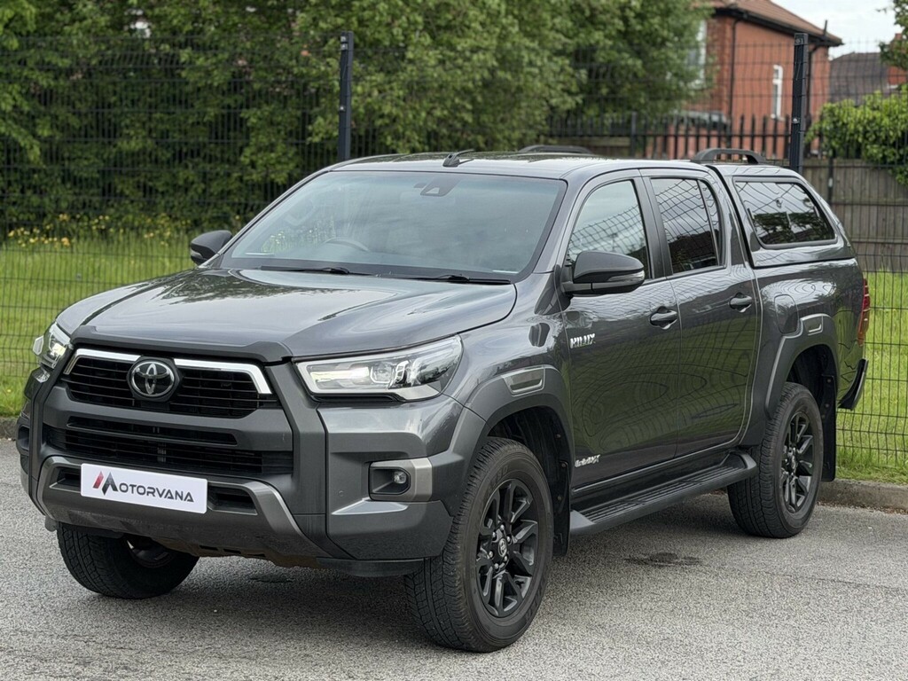 Toyota HILUX 2.8 D-4d Invincible X 4Wd Euro 6 Ss NL71KVU Grey #3