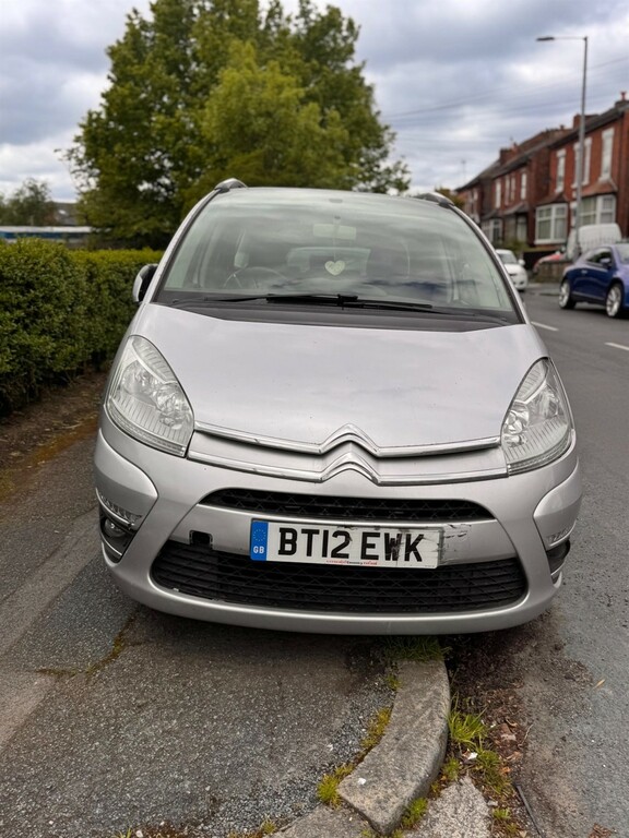 Citroen Grand C4 Picasso 1.6 Hdi Vtr Egs6 Euro 5 Silver #2