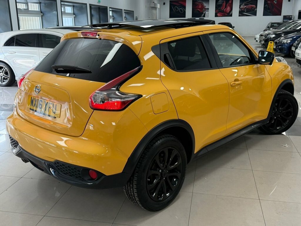 Nissan Juke 1.6L Tekna WX16YFU Yellow #3