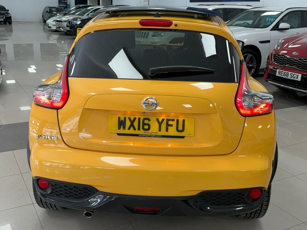 Nissan Juke 1.6L Tekna WX16YFU Yellow #4