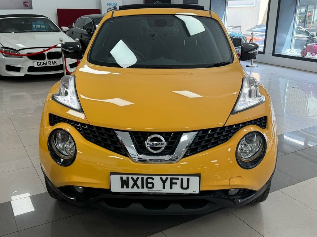 Nissan Juke 1.6L Tekna WX16YFU Yellow #5
