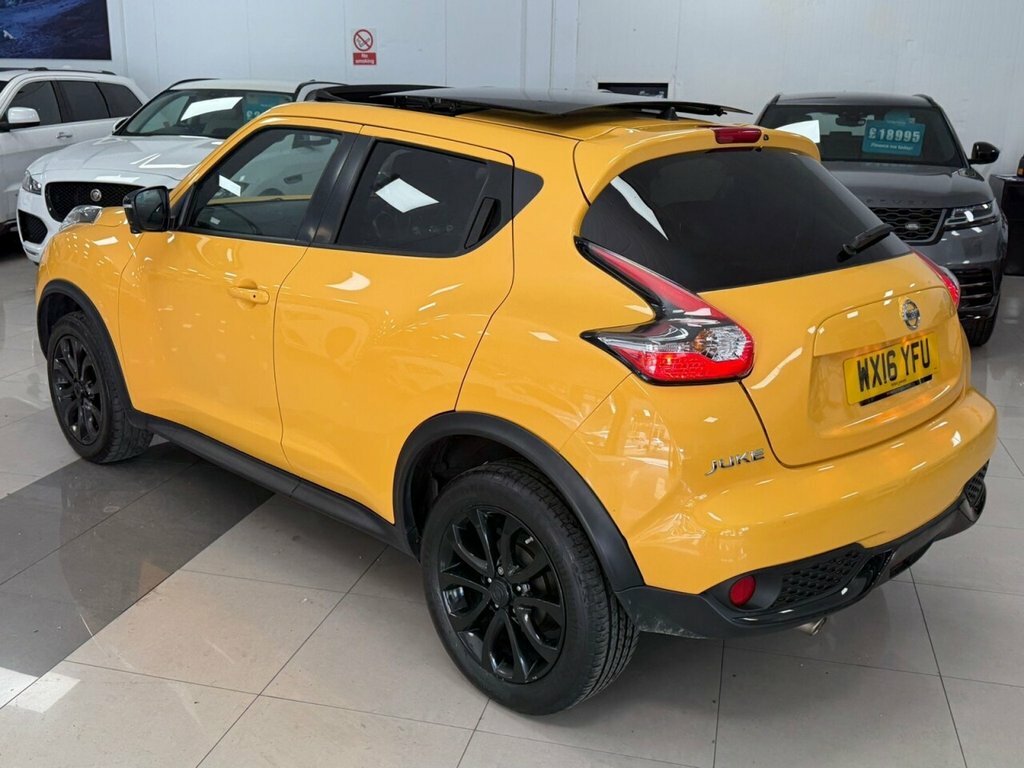 Nissan Juke 1.6L Tekna WX16YFU Yellow #6