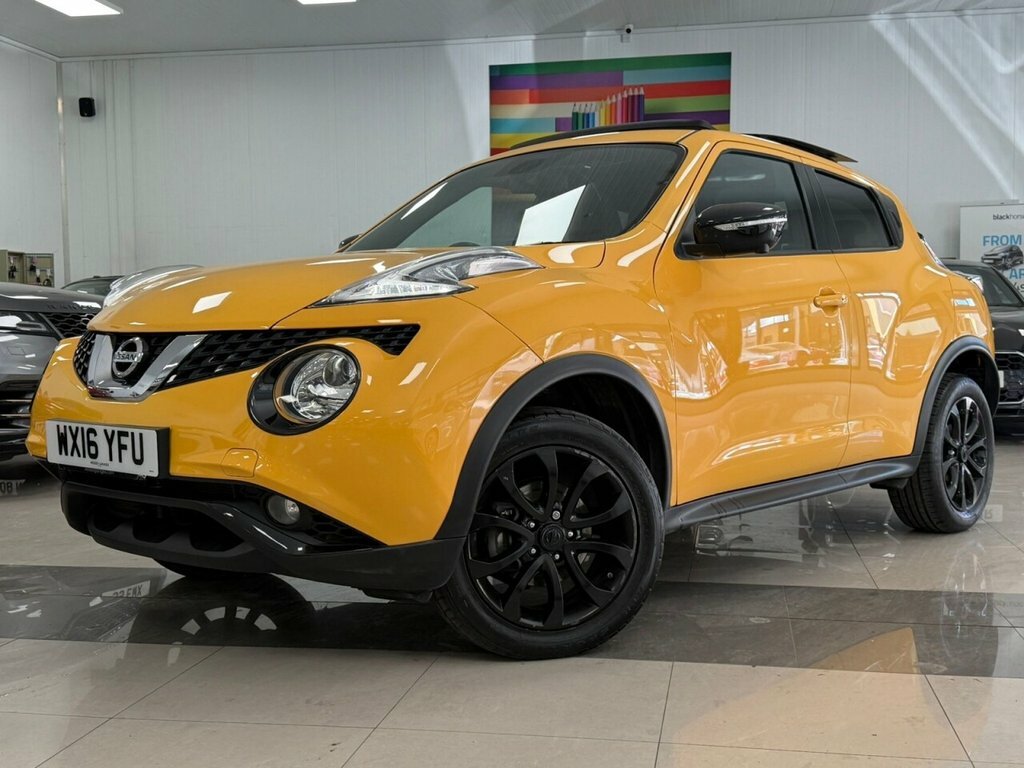 Nissan Juke 1.6L Tekna Yellow