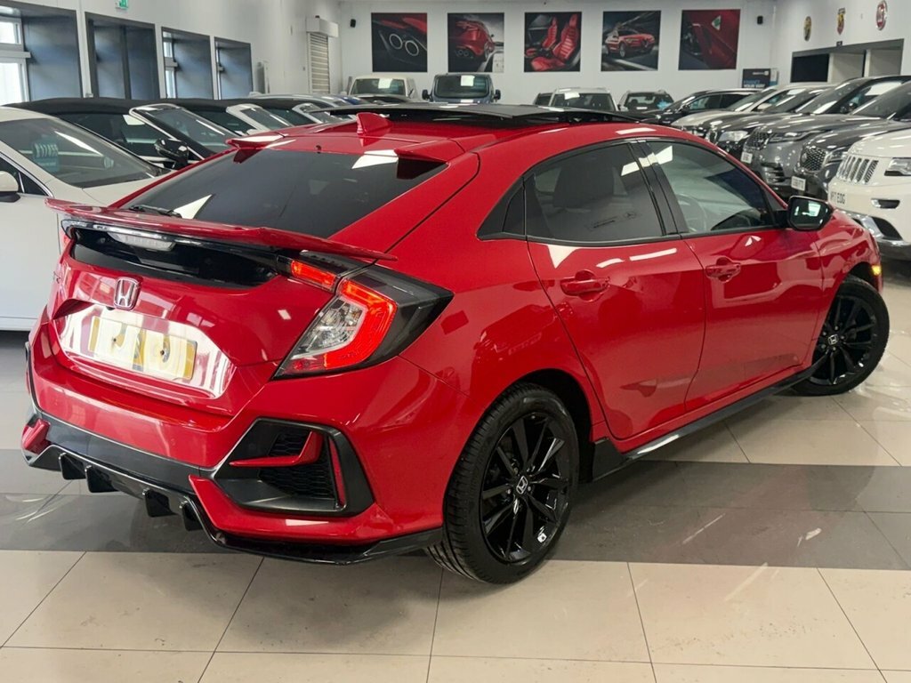 Honda Civic 1L Ex Sport Line WA20VVH Red #3