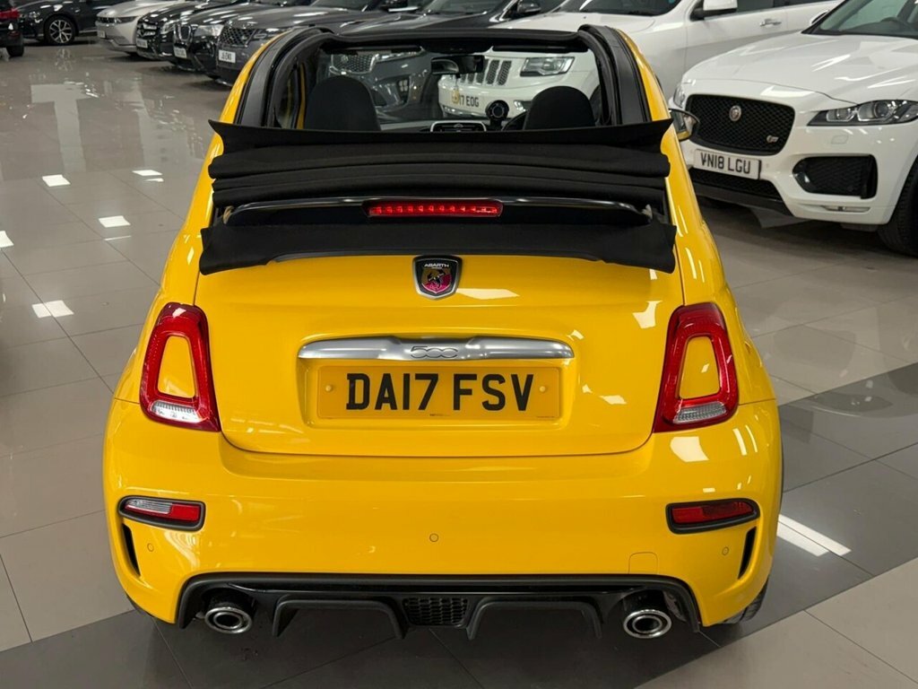 Abarth 595 1.4L Null DA17FSV Yellow #4