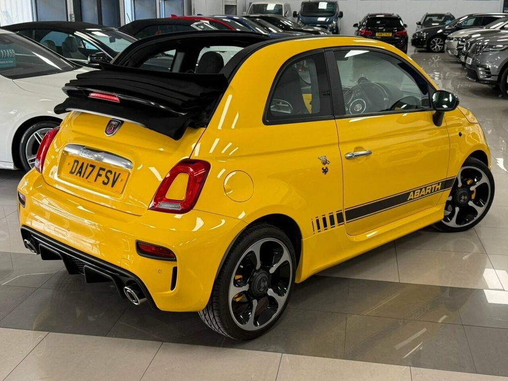 Abarth 595 1.4L Null DA17FSV Yellow #2