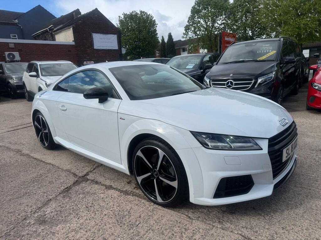 Audi TT Coupe 1.8 Tfsi Black Edition Euro 6 Ss 201 White