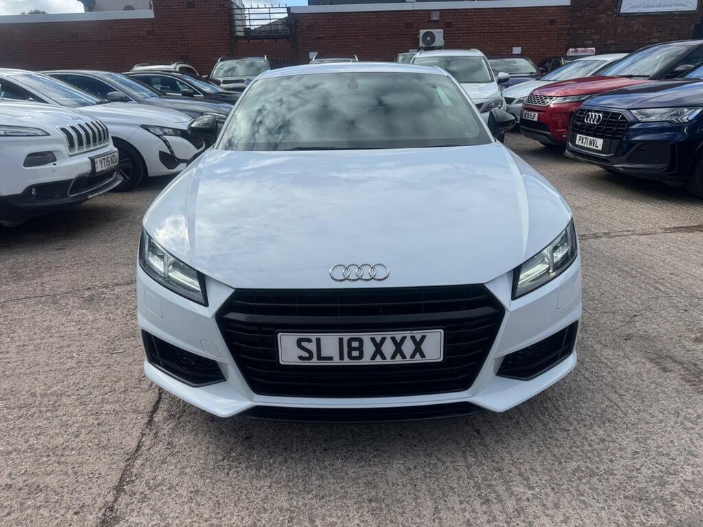 Audi TT Coupe 1.8 Tfsi Black Edition Euro 6 Ss 201 SL18XXX White #2
